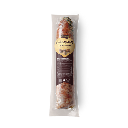 Chorizo Coren "El de Castañas" <br> 450 g aprox.